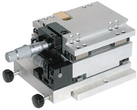 micrometrically adjustable cliché holder (optional) micrometrically adjustable cliché holder (optional)